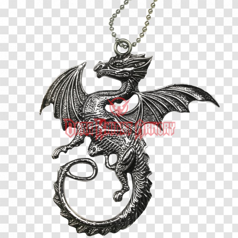 Necklace Charms & Pendants Earring Knife - Gold - Dragon Tail Transparent PNG