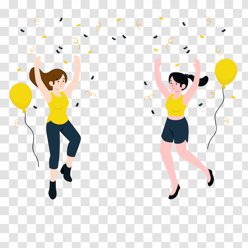 New Year New Year Party Celebration Transparent PNG