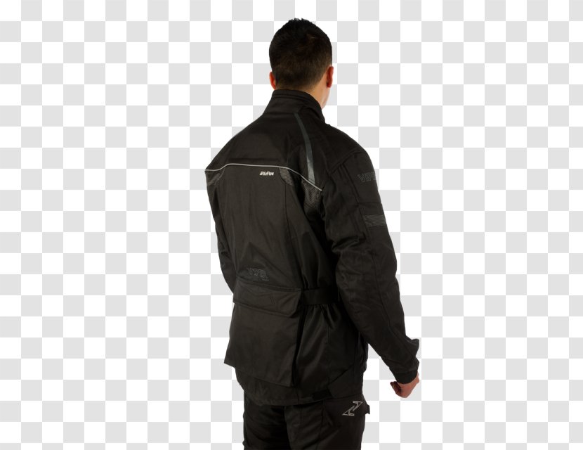 Leather Jacket The North Face Zipper Polar Fleece - Pocket Transparent PNG