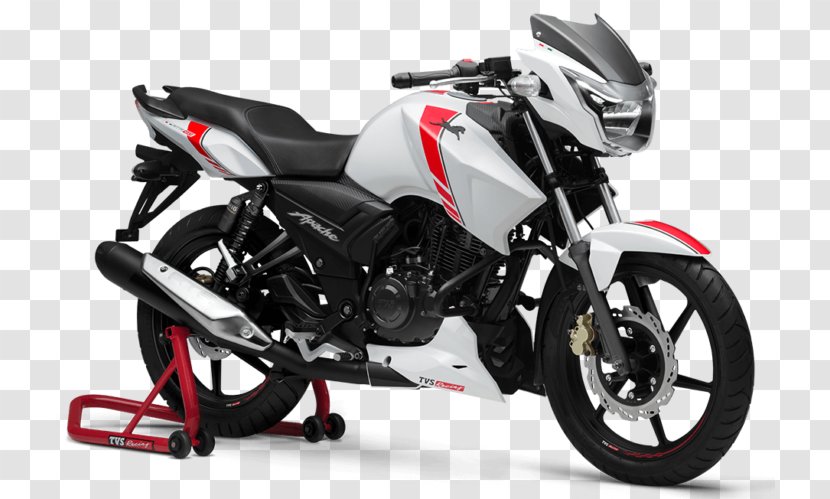 TVS Apache Motor Company Motorcycle India Price - Tvs - Bike Transparent PNG