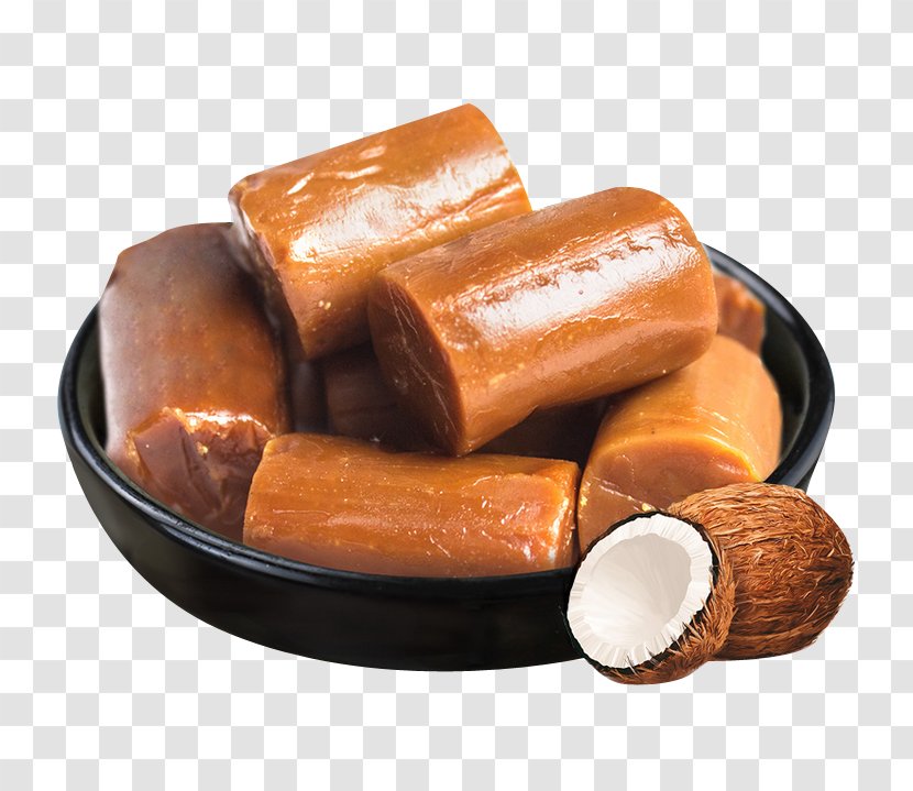 Dodol Hainan Gummi Candy Coconut Food - Sausage - Traditional Crispy Sugar Transparent PNG