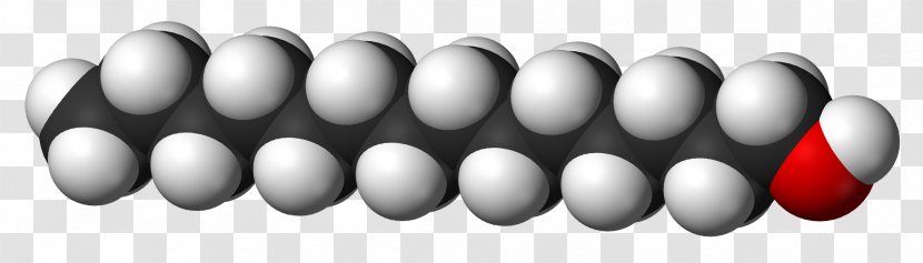 1-Octanol 1-Tetradecanol Isomer Fatty Alcohol - Monochrome - Lipophilicity Transparent PNG