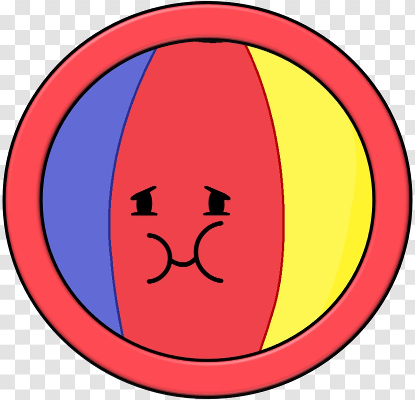 Beach Ball Smiley - Digital Art Transparent PNG