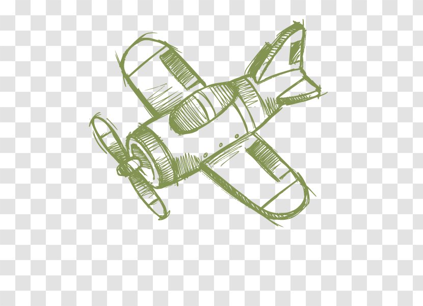 Airplane Aircraft Sketch - Shutterstock - Aircraft,fighter,Cartoon Transparent PNG