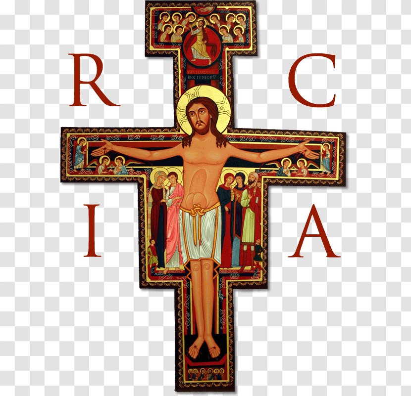 San Damiano Cross Damiano, Assisi St Peter Catholic Church Catholicism - Christian Transparent PNG