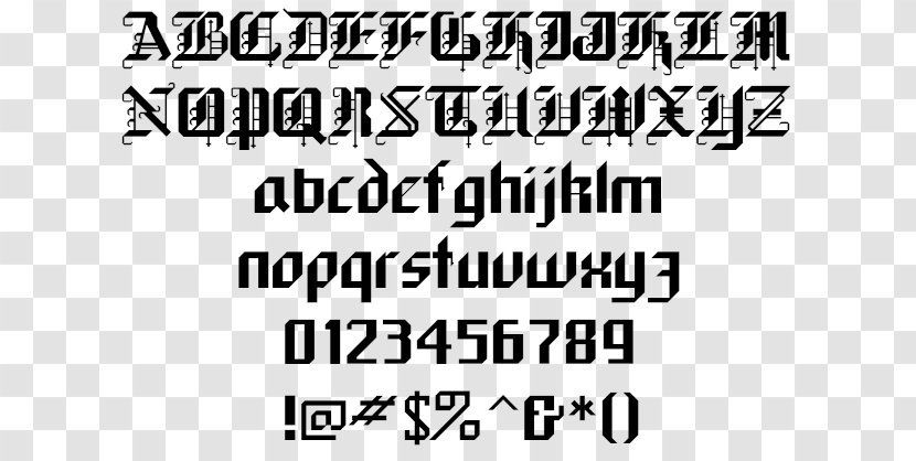 Blackletter Font Family Script Typeface Sans-serif - Brand - Jungle Forest Transparent PNG