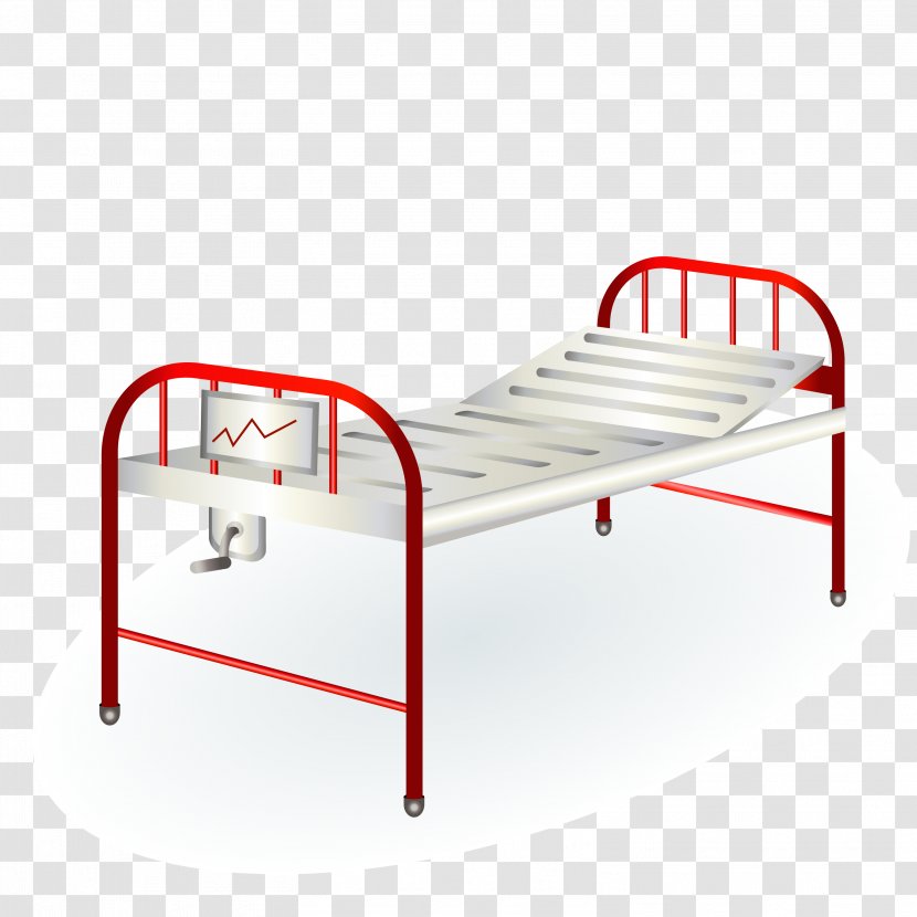 Bed Frame Icon - Automotive Exterior - Medical Vector Transparent PNG