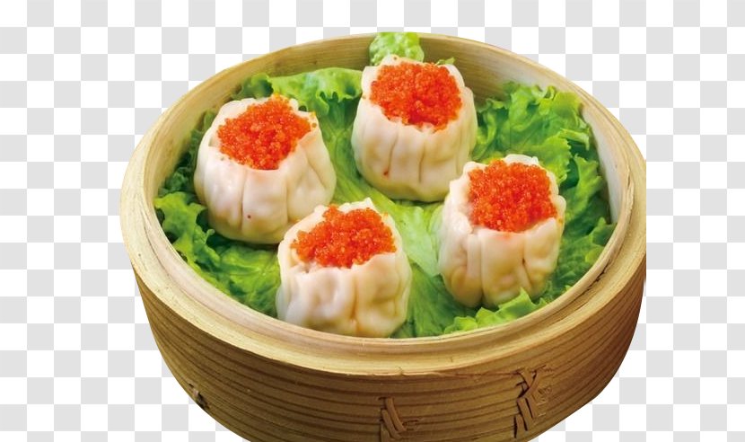 Dim Sum Shumai Sim Har Gow Crab - Finger Food - Roe Dumpling Transparent PNG