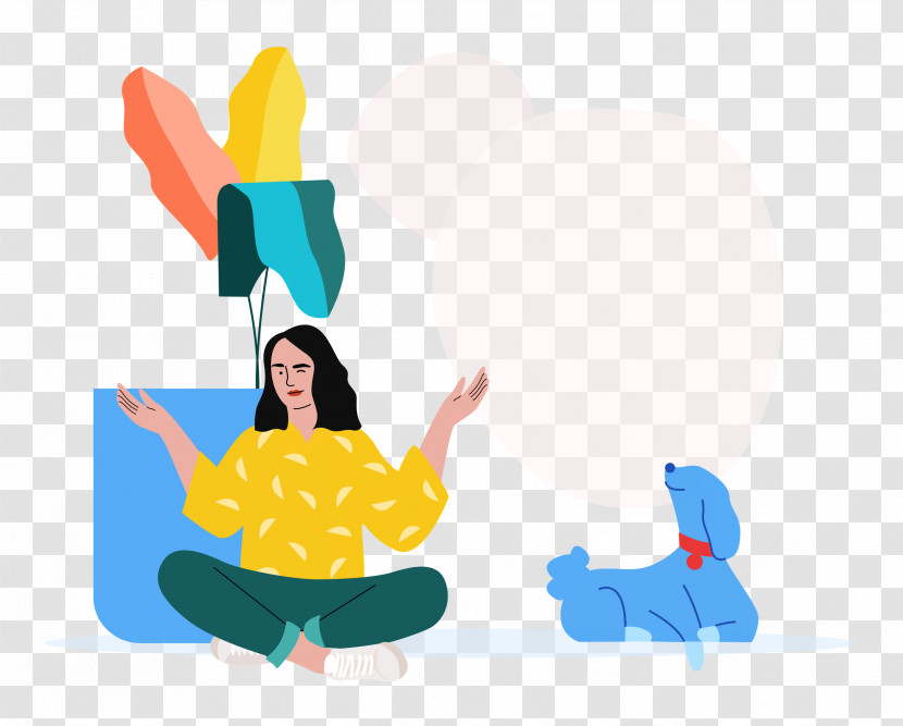 Happy Life Alone Time Transparent PNG