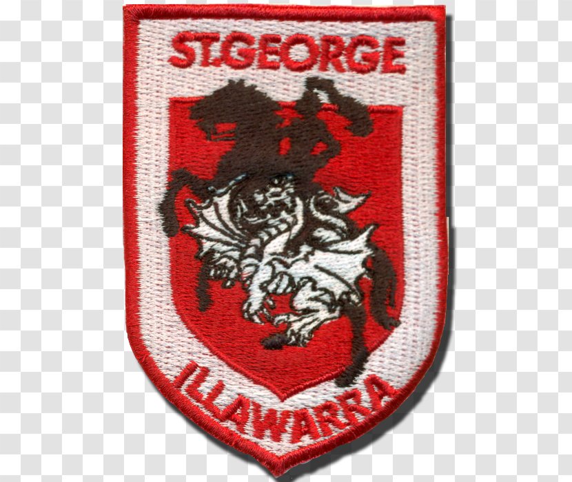 St. George Illawarra Dragons St Emblem Badge - Symbol - Saint Transparent PNG