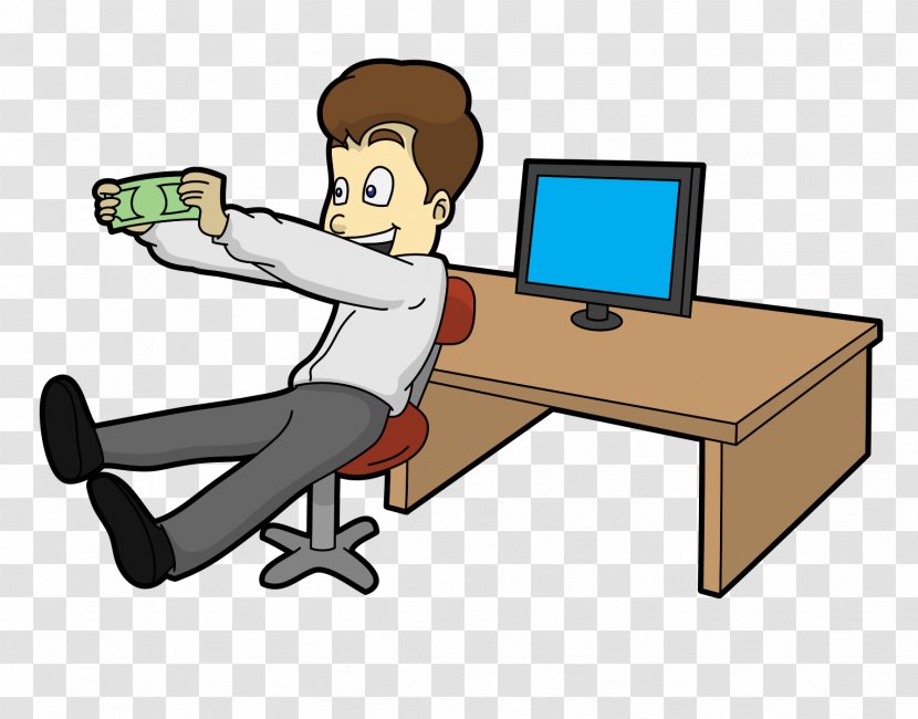 Money Cartoon - Video - Table Desktop Computer Transparent PNG