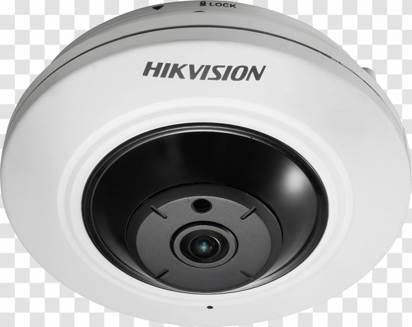 IP Camera Closed-circuit Television Hikvision Fisheye Lens - Internet Protocol Transparent PNG