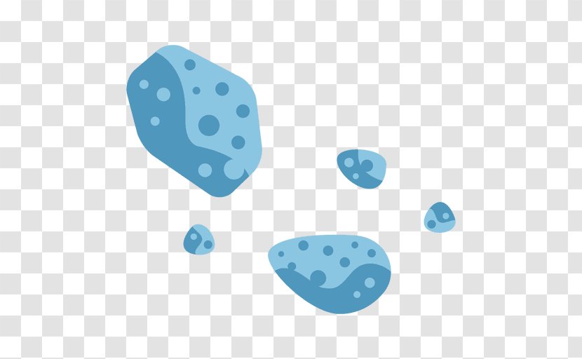 Asteroids Blue - Azure - Asteroid Transparent PNG