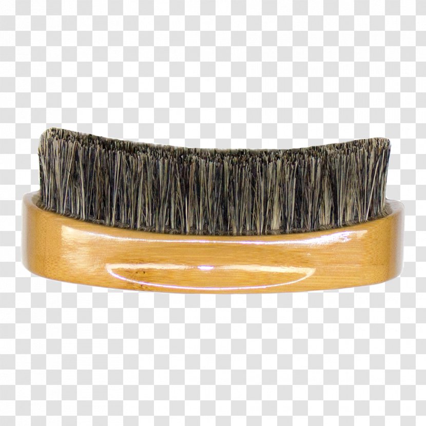 Bristle Wild Boar Comb Brush Beard - Bamboo Material Transparent PNG