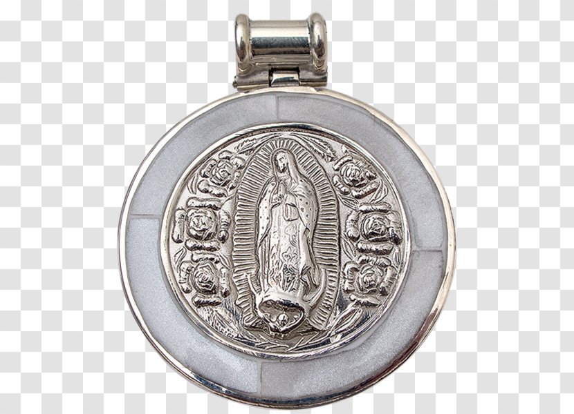 Our Lady Of Guadalupe Silver Medal Transparent PNG