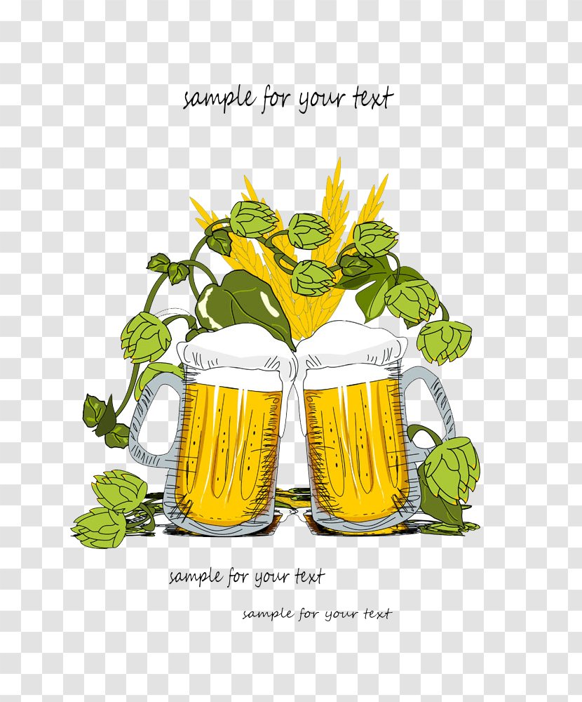 Beer And Oktoberfest Museum Brewing Brewery - Beervector Background Transparent PNG