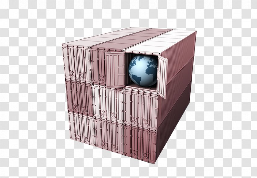 Intermodal Container Box Maritime Transport - Cargo - A Transparent PNG