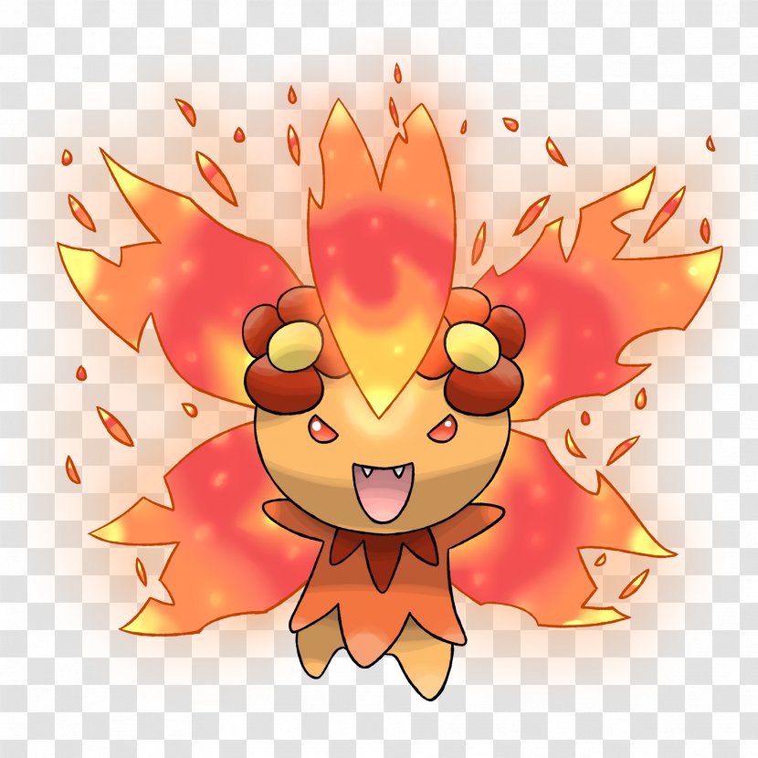 Cherrim Pokémon Sun And Moon Magcargo - Pokemon - Burn Transparent PNG
