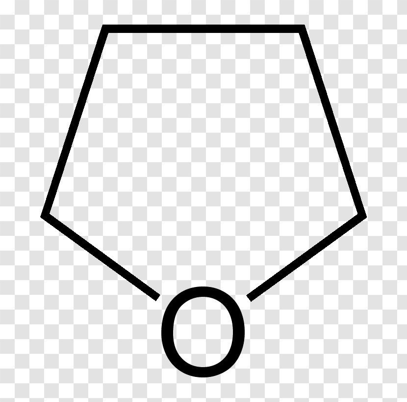 Heterocyclic Compound Tetrahydrofuran Ether Thiophene - Symmetry - Skeletal Vector Transparent PNG