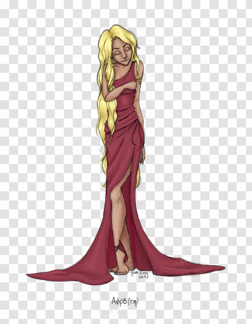 Artemis Apollo Hera Demeter Aphrodite - Cartoon - Goddess Transparent PNG