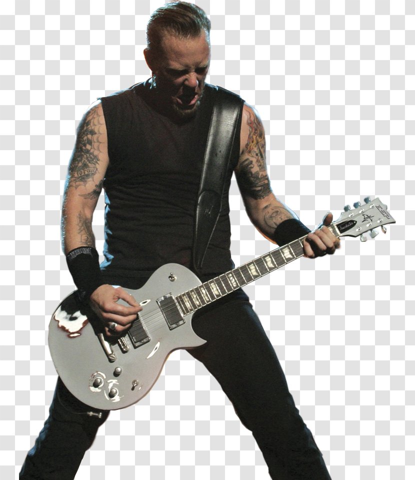 Bass Guitar Bassist Electric Metallica Guitarist - Cartoon Transparent PNG