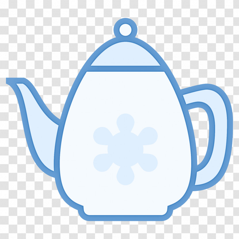 Blue Teapot Aqua Tableware Drinkware Transparent PNG