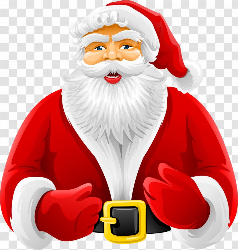Santa Claus Ded Moroz Christmas Clip Art - New Year Transparent PNG