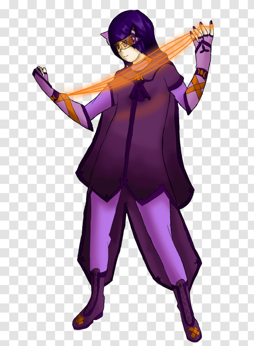 Illustration Costume Clip Art Purple Legendary Creature - Design - Violet Transparent PNG