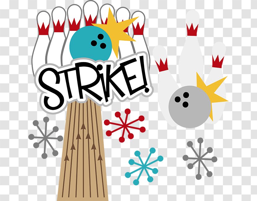Bowling Pin Party Strike Clip Art - Ball - Cliparts Transparent PNG