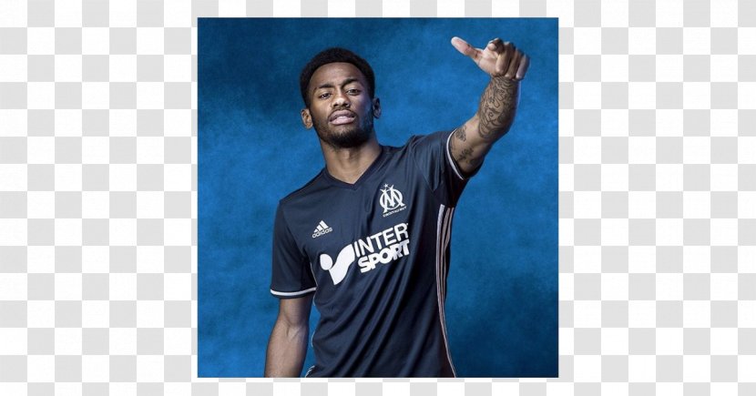 Olympique De Marseille Football Player Athlete T-shirt Sport - Top - Footballeur Transparent PNG