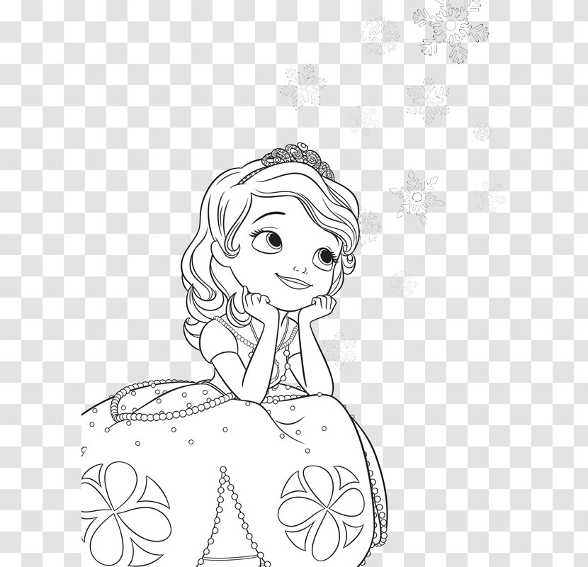 Ariel Princess Amber Daisy Drawing Coloring Book - Silhouette Transparent PNG