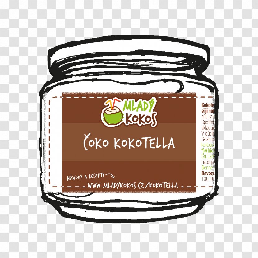 Coconut Jam Flavor Butter - Brand - YOUNG COCONUT Transparent PNG