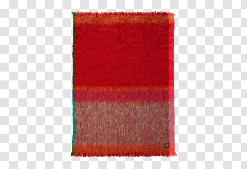 Red Wool Mohair Røzco Rectangle - Burberry Beanie Transparent PNG