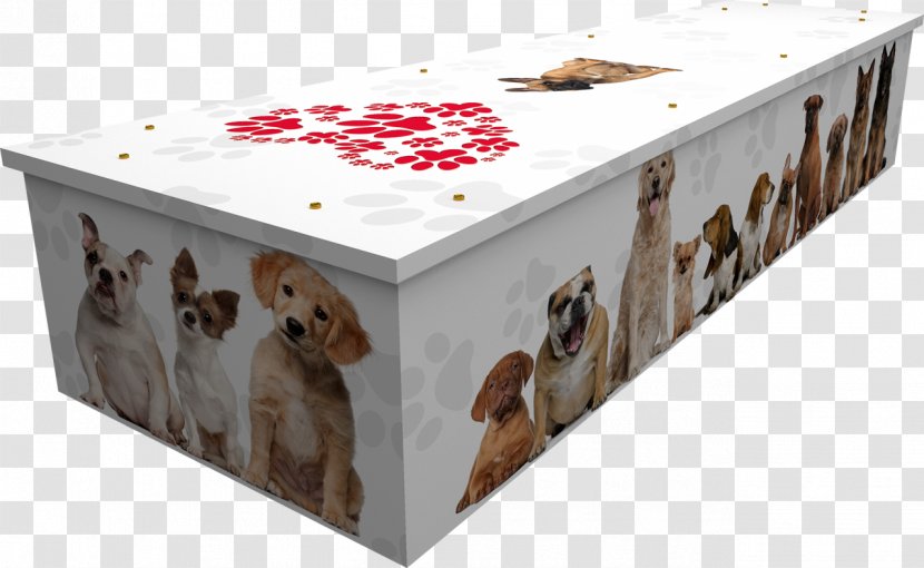 Dog Fantasy Coffin Funeral Box - Pea - Creative Pet Transparent PNG
