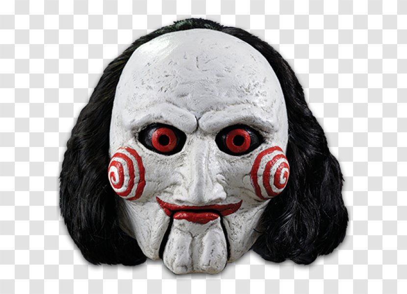 Jigsaw Billy The Puppet Mask Costume - Snout - Saw Transparent PNG
