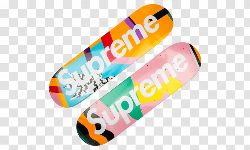Brand Skateboarding Plastic - Supreme - Set Multi Color Transparent PNG