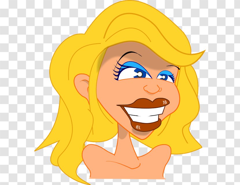 The Joke Book Blonde Humour World's Funniest - Mouth - Blondie Cartoon Transparent PNG