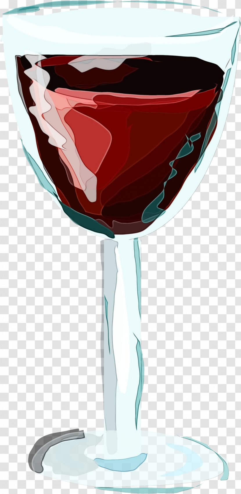 Wine Glass - Red - Fictional Character Tableware Transparent PNG