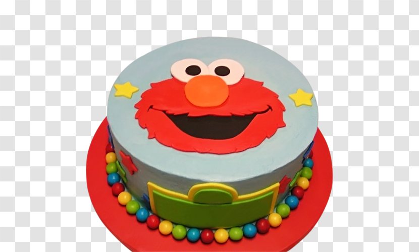 Birthday Cake Cupcake Bakery Elmo - Colorful Fruit Transparent PNG