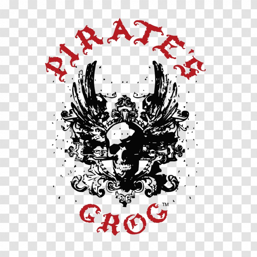 Grog Rum Liqueur Distilled Beverage Roatán - Pirate Transparent PNG