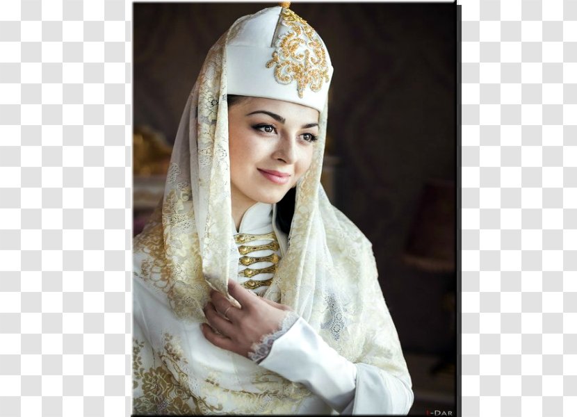 Adygea Wedding Dress Adyghe People Clothing - Turban Transparent PNG
