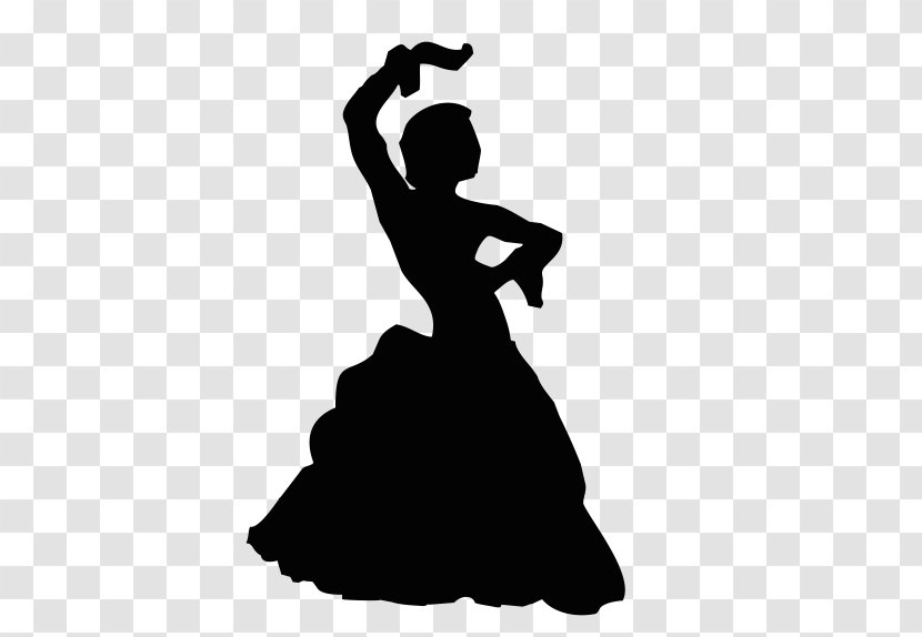 Le Dance Theatrical Supply Sevillanas Flamenco Silhouette - Theatre - Rhythm Transparent PNG