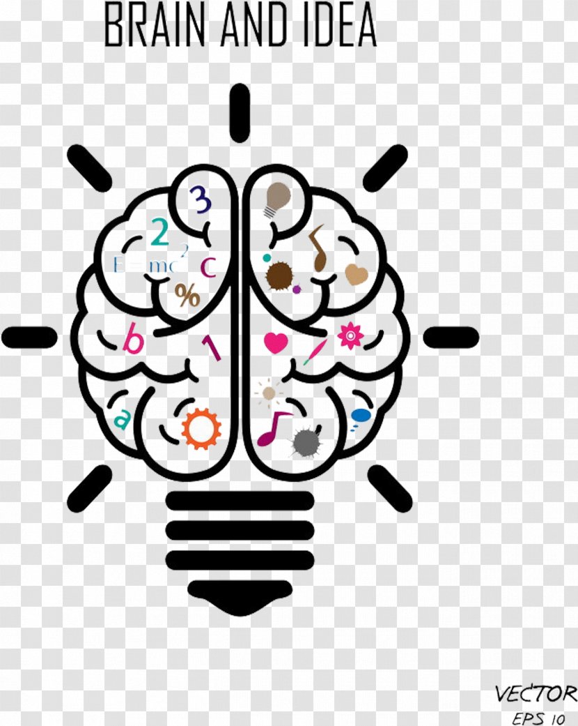 Creativity Vector Graphics Stock Photography Illustration Fotosearch - Royaltyfree - Knowledge Cartoon Brain Transparent PNG