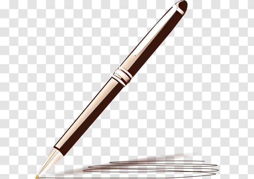 Ballpoint Pen Product Design - Brown Transparent PNG
