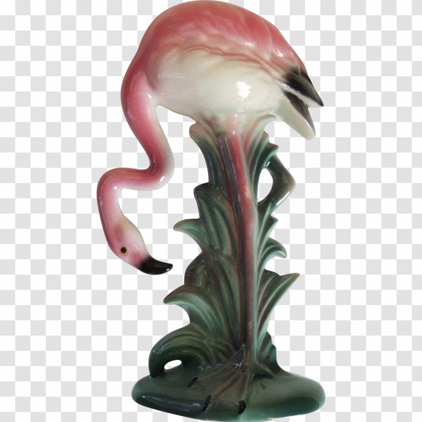 Water Bird Vase Artifact Figurine - Flamingo Transparent PNG