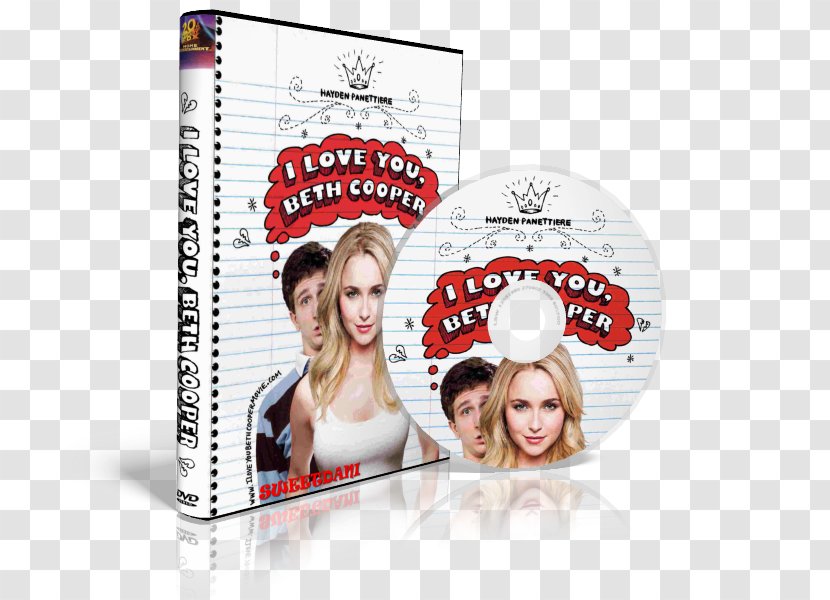 I Love You, Beth Cooper Brand Font - Hayden Panettiere Transparent PNG