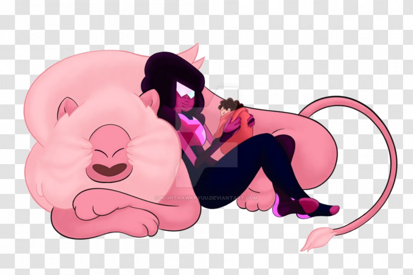 Lion Garnet Pearl Fan Art - Cartoon Transparent PNG