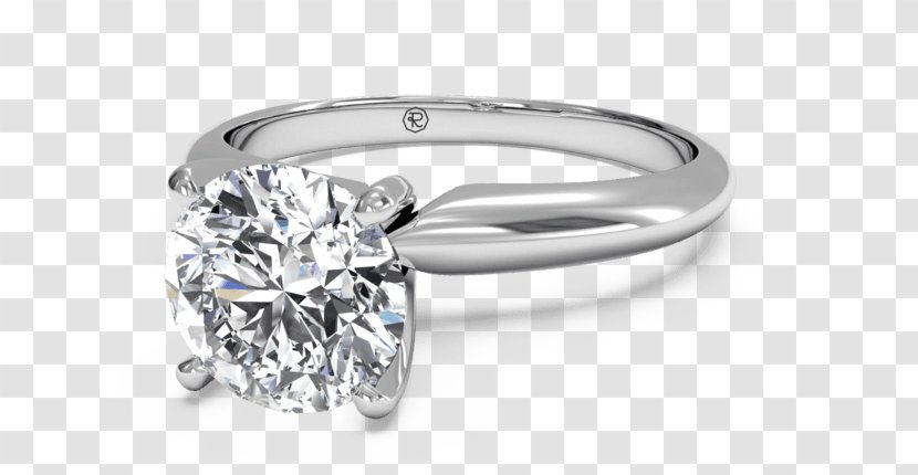 Diamond Wedding Ring Engagement Jewellery - Gemstone - Round Light Emitting Transparent PNG