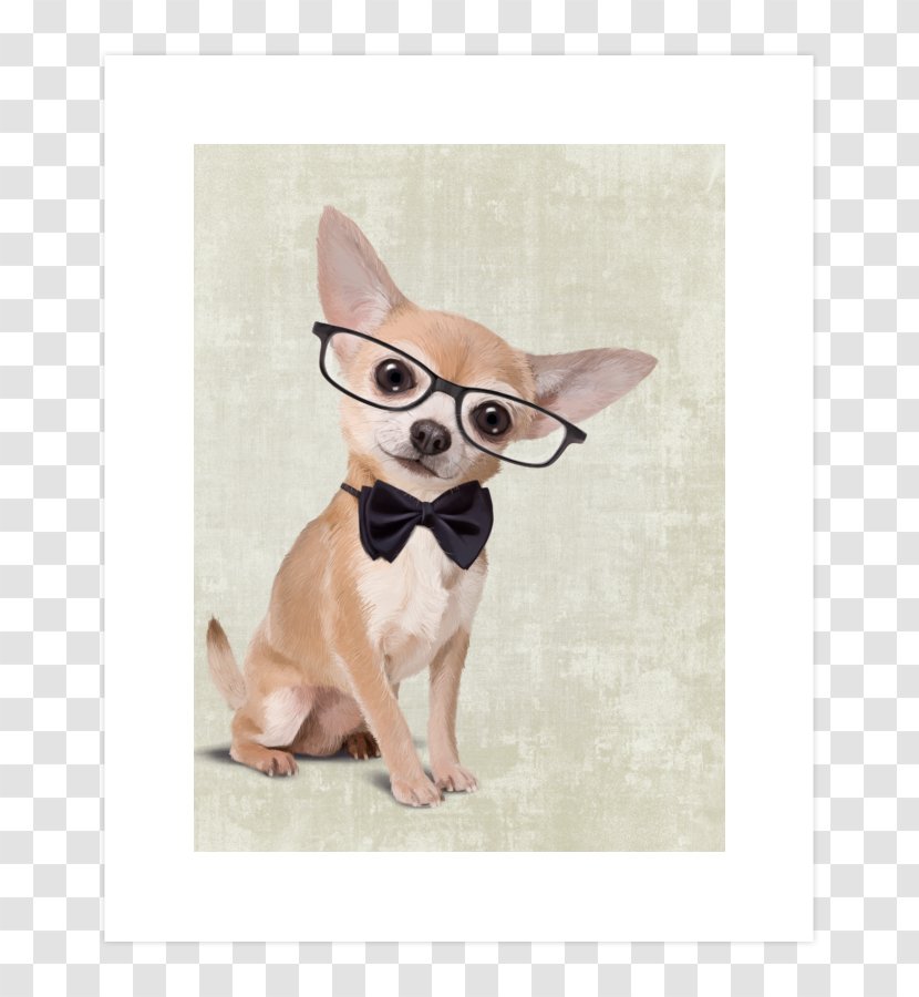 Chihuahua Puppy Printing Dachshund Art Transparent PNG