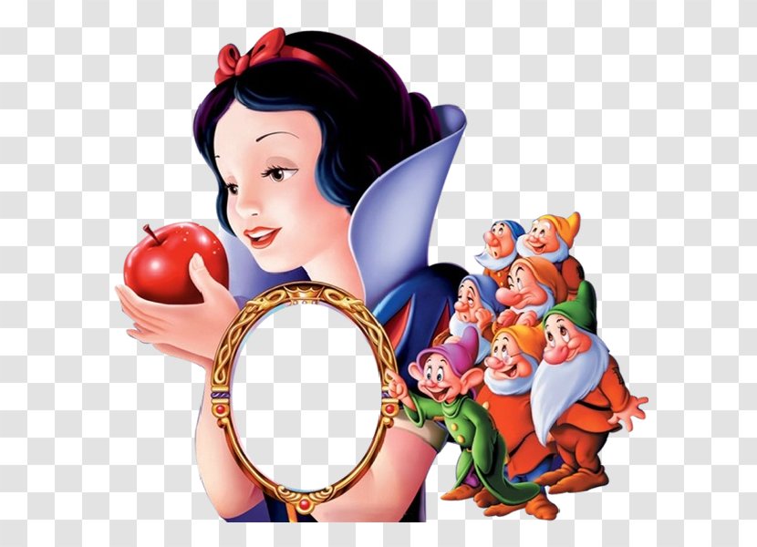 Snow White And The Seven Dwarfs Minnie Mouse Cinderella - Silhouette Transparent PNG